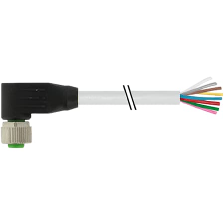 Murrelektronik MSUD VALVE PLUG FORM A 18MM, PVC 4X0.75 GRAY, UL/CSA 3m 7000-17061-2920300